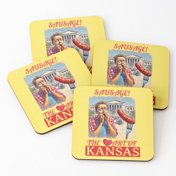 Item preview, The Art of Kansas, Sausage on a Fork,  designed and sold by Get-Forked.