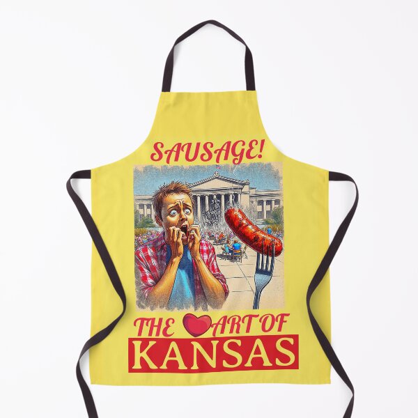 Item preview, The Art of Kansas, Sausage on a Fork, designed and sold by Get-Forked.