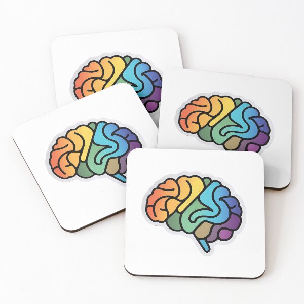 Item preview, Colorful Brain Sticker, Creative Mind Vinyl Decal, Laptop Skin, Neurology Students, Teacher Gift, Planner Accessories, Artistic Design designed and sold by WatermelonPink.