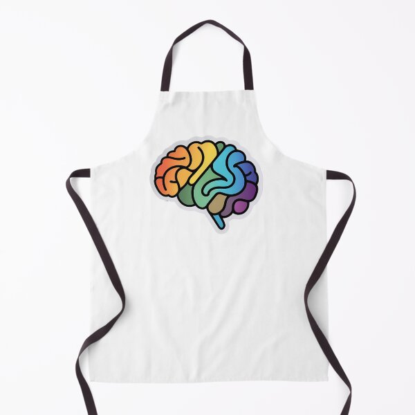 Item preview, Colorful Brain Sticker, Creative Mind Vinyl Decal, Laptop Skin, Neurology Students, Teacher Gift, Planner Accessories, Artistic Design designed and sold by WatermelonPink.