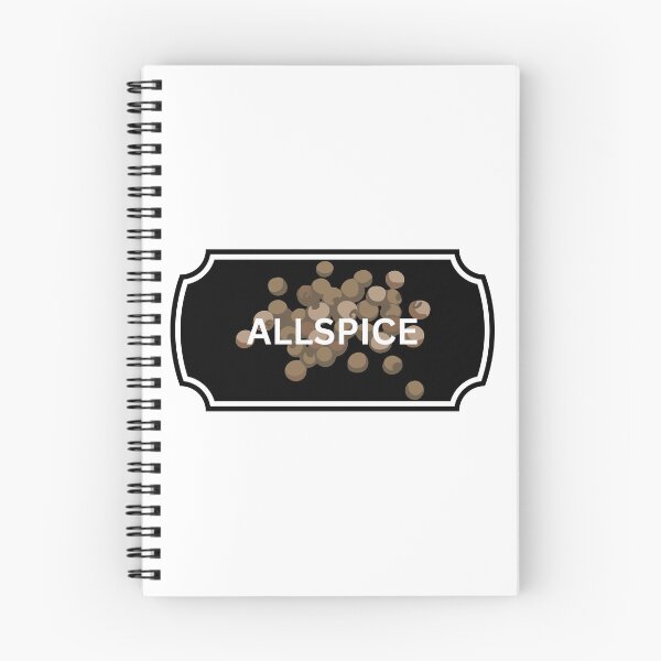 Item preview, Spices/Food Label - Allspice designed and sold by ArtsyCity.