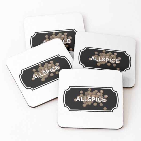 Item preview, Spices/Food Label - Allspice designed and sold by ArtsyCity.