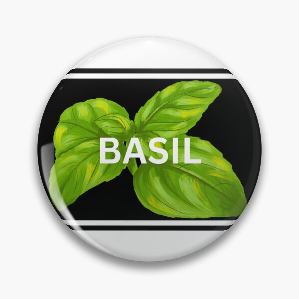 Item preview, Spices/Food Label - Basil designed and sold by ArtsyCity.
