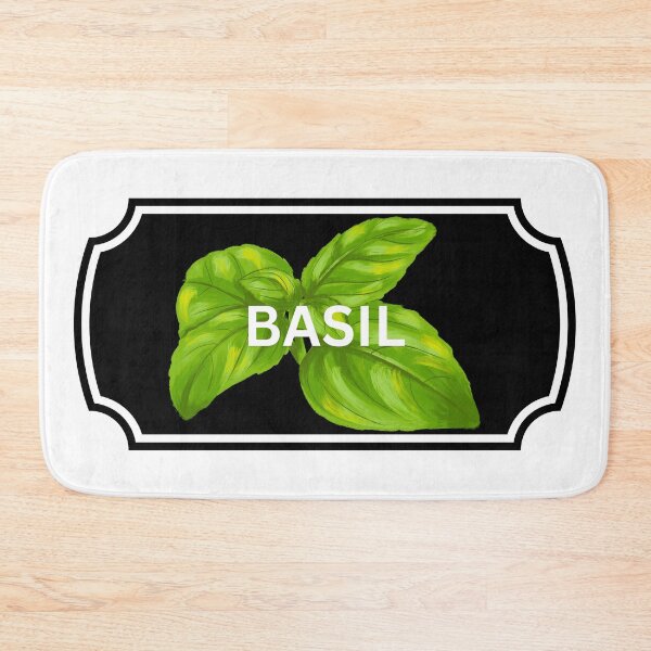Item preview, Spices/Food Label - Basil designed and sold by ArtsyCity.