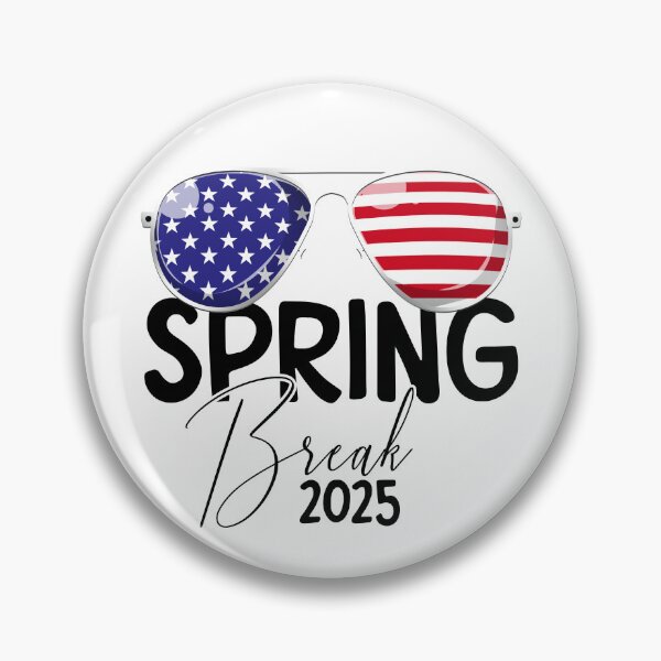 Item preview, Spring Break 2025 Patriotic USA Flag Spring Break Gear designed and sold by DynamicDesign.