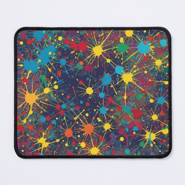 Item preview, Abstract Colorful Paintball Splatter Pattern designed and sold by calibrit.