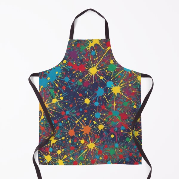 Item preview, Abstract Colorful Paintball Splatter Pattern designed and sold by calibrit.