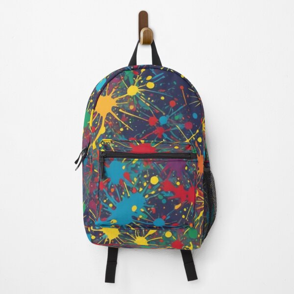 Item preview, Abstract Colorful Paintball Splatter Pattern designed and sold by calibrit.