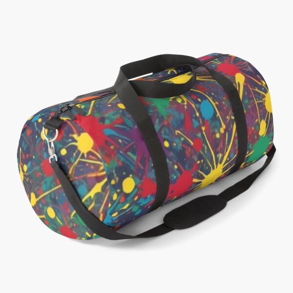 Item preview, Abstract Colorful Paintball Splatter Pattern designed and sold by calibrit.