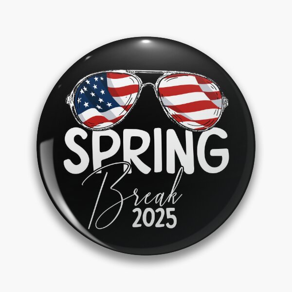 Item preview, Spring Break 2025 Patriotic USA Flag Spring Break Gear designed and sold by DynamicDesign.