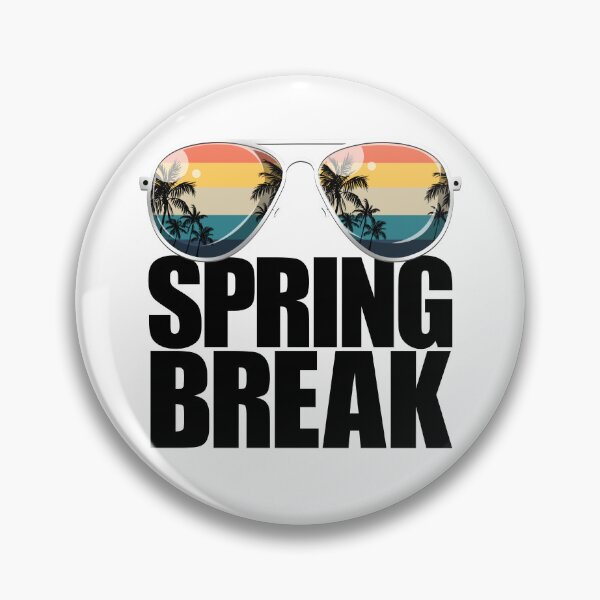 Item preview, Spring Break Retro Sunset Aviators Vintage Spring Break Gear designed and sold by DynamicDesign.