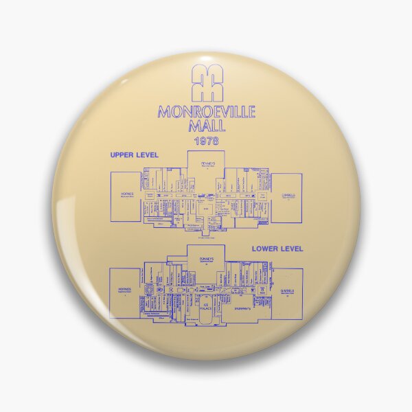 Item preview, Monroeville Mall Schematic 2 designed and sold by SUSPENSION OF  DISBELIEF.