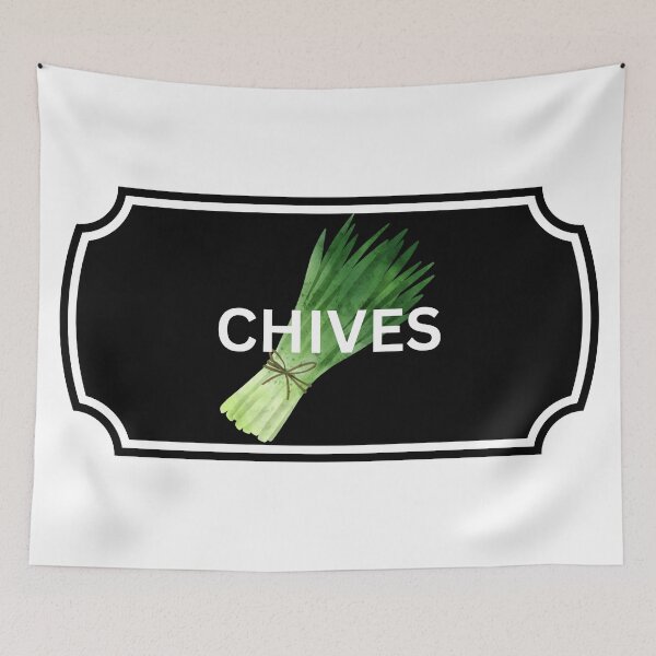 Item preview, Spices/Food Label - Chives designed and sold by ArtsyCity.