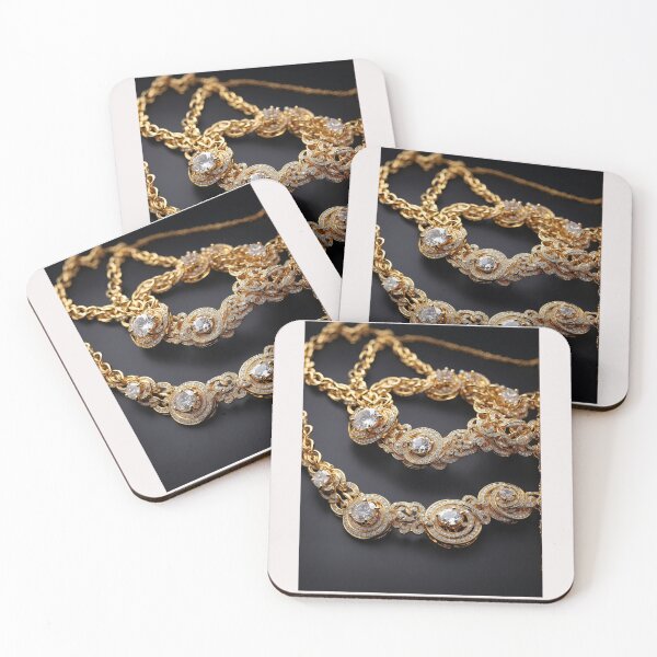 Item preview, necklace with luxury gold and diamond jewelry fashion wear designed and sold by Carlos Gudino.