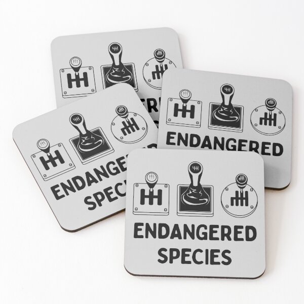 Item preview, Stick Shift - Endangered Species - Manual Transmission Humor designed and sold by hadleyfoo.