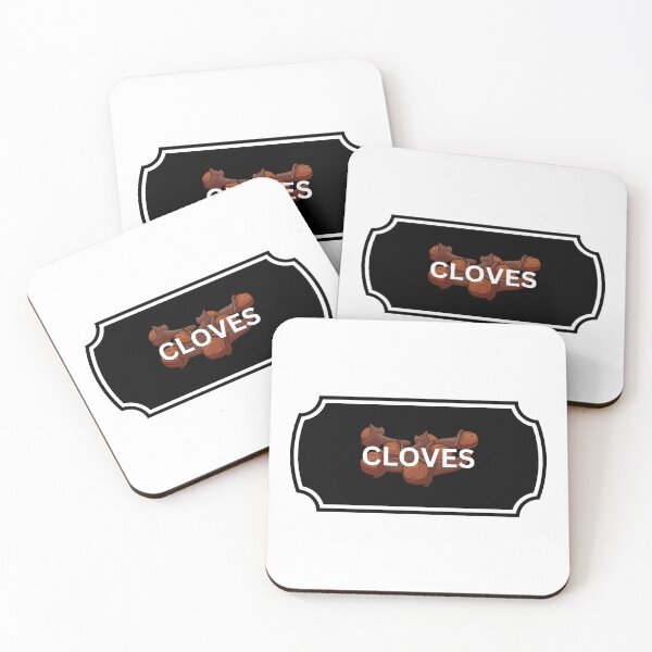 Item preview, Spices/Food Label - Cloves designed and sold by ArtsyCity.