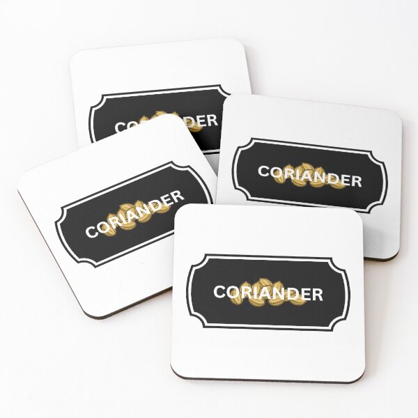 Item preview, Spices/Food Label - Coriander designed and sold by ArtsyCity.