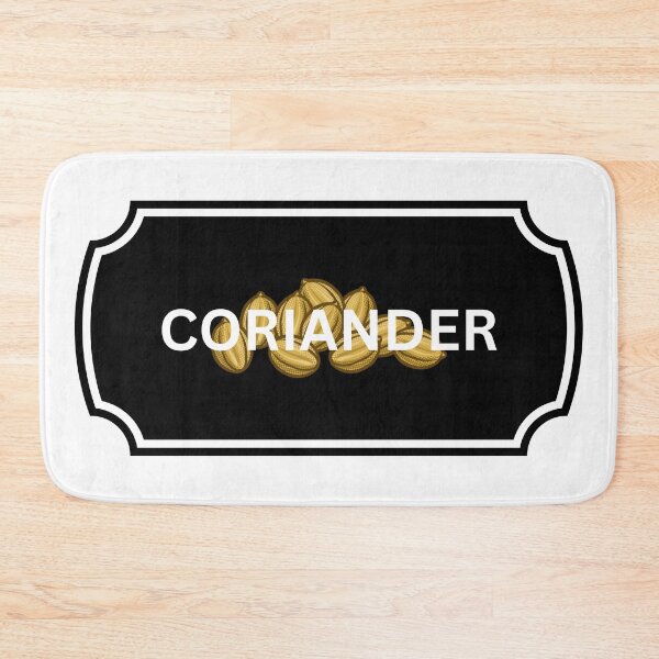 Item preview, Spices/Food Label - Coriander designed and sold by ArtsyCity.