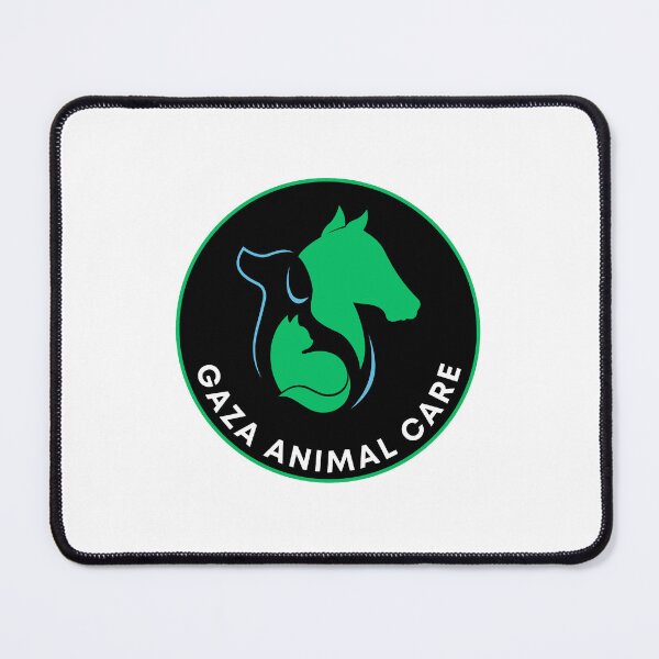 Item preview, Gaza Animal Care black logo designed and sold by GazaAnimalCare.