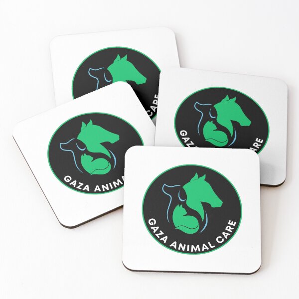 Item preview, Gaza Animal Care black logo designed and sold by GazaAnimalCare.