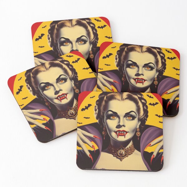 Item preview, Retro Vampire Woman designed and sold by PulpVintage.
