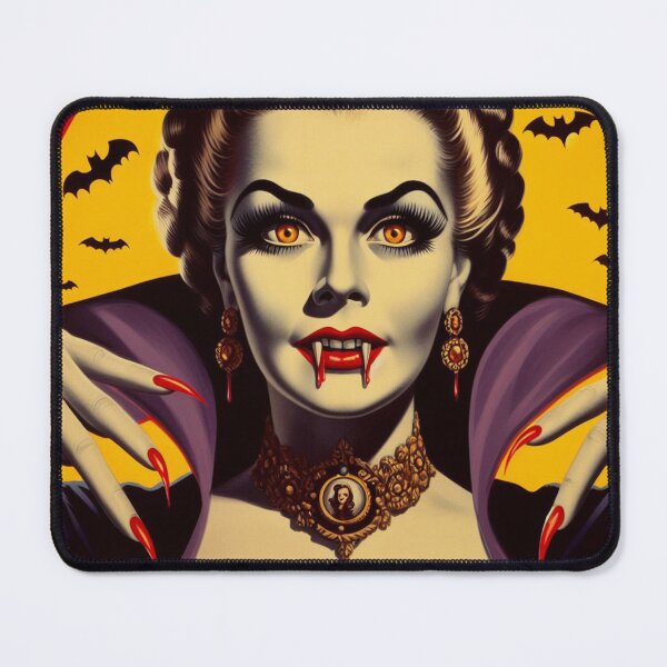 Item preview, Retro Vampire Woman designed and sold by PulpVintage.