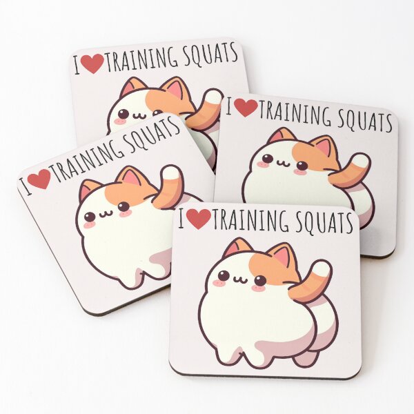 Item preview, Squats Cat designed and sold by LemuellTrends.