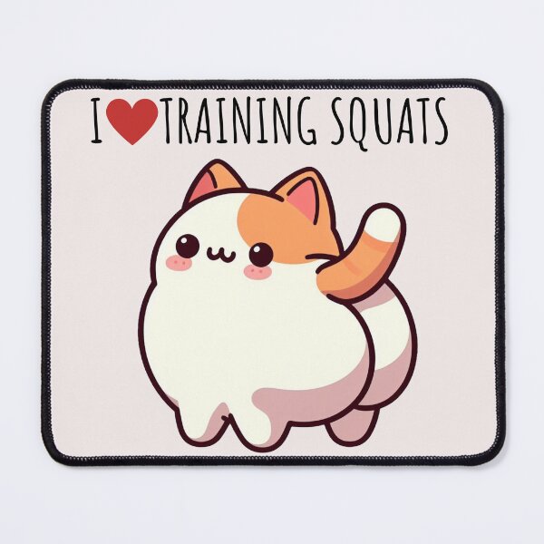 Item preview, Squats Cat designed and sold by LemuellTrends.