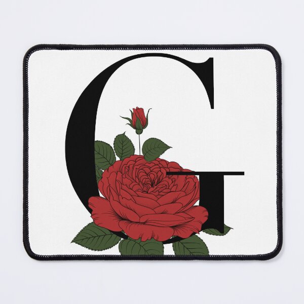Item preview, G floral initial designed and sold by BroughtonSewing.