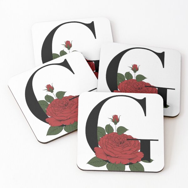 Artikelvorschau, Blumeninitiale „G“ entworfen und verkauft von BroughtonSewing.