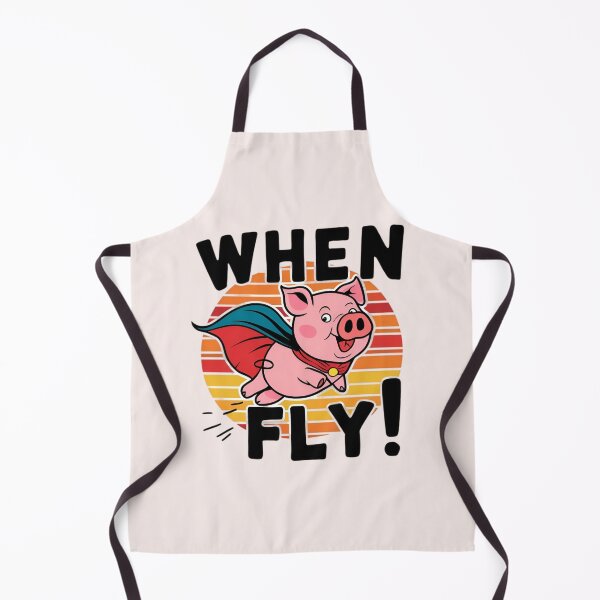 Item preview, When Pigs Fly Funny Design designed and sold by Jollys-ArtShop.