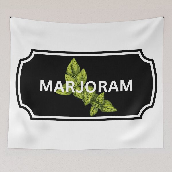 Item preview, Spices/Food Label - Marjoram designed and sold by ArtsyCity.