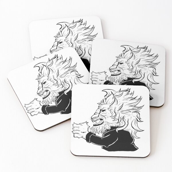 Item preview, javier milei represented as a lion designed and sold by MechanicalART.
