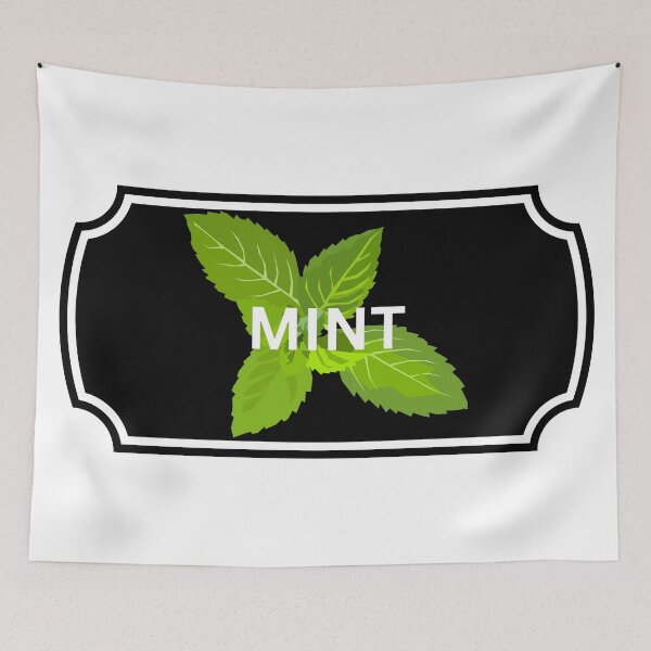 Item preview, Spices/Food Label - Mint designed and sold by ArtsyCity.