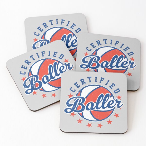 Item preview, Certified Baller - Old School Basketball designed and sold by hadleyfoo.