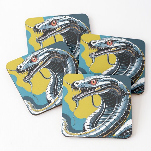 Item preview, Metalic Snake  designed and sold by DreamistStore.
