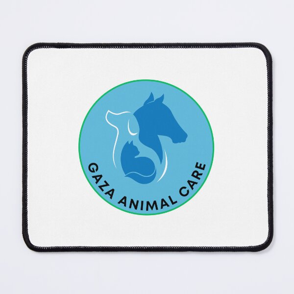 Item preview, Gaza Animal Care blue logo designed and sold by GazaAnimalCare.