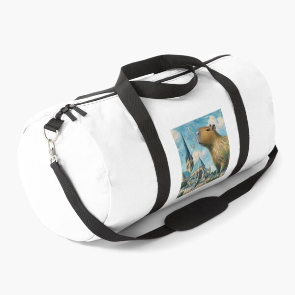 Item preview, Capybara ft. Van Gogh-The Church at Auvers9 designed and sold by Capybara Art Lover.
