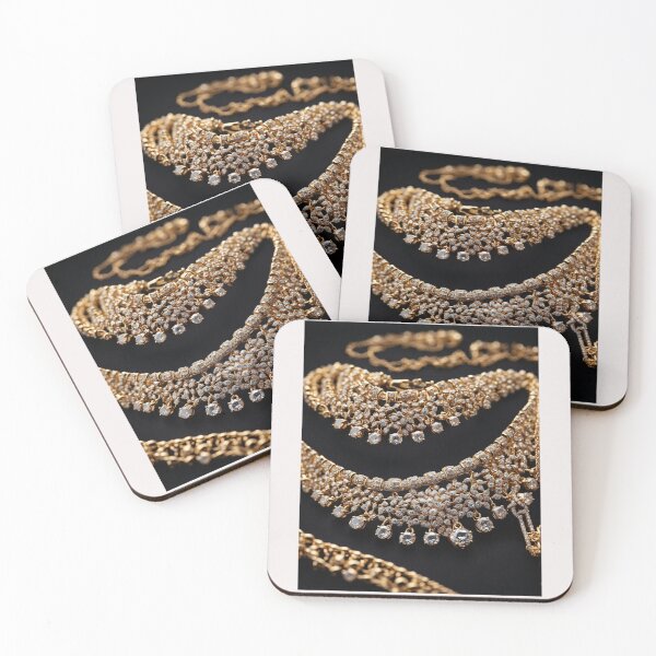 Item preview, luxury collection necklace with encrusted diamonds designed and sold by Carlos Gudino.