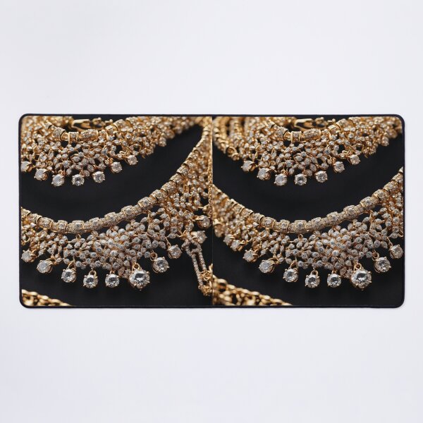 Item preview, luxury collection necklace with encrusted diamonds designed and sold by Carlos Gudino.
