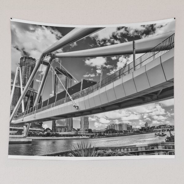 Item preview, South Bank Brisbane of the Neville Bonner Bridge designed and sold by pcole123.