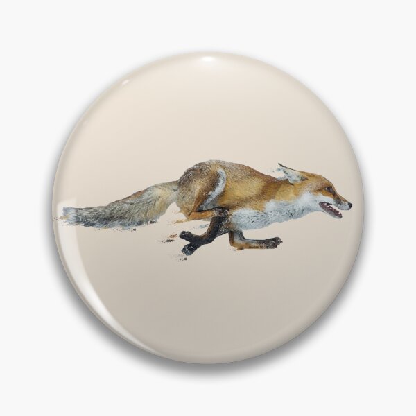 Item preview, Watercolor Fox running designed and sold by studioss76.