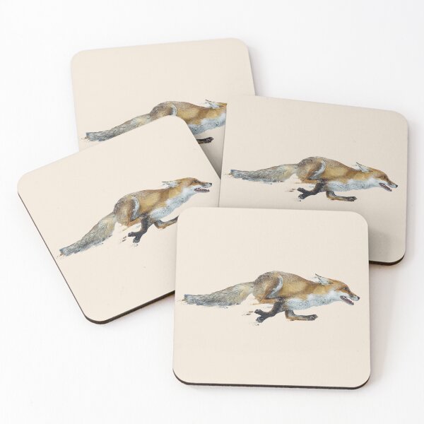Item preview, Watercolor Fox running designed and sold by studioss76.