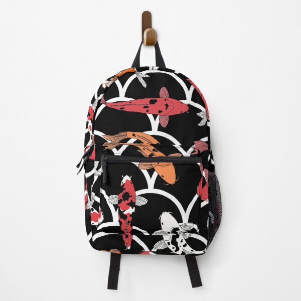 Item preview, Koi Fishes with Scales Background Seamless Pattern - Design. designed and sold by Raise2Shine.