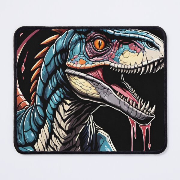 Item preview, Velociraptor ilustration dinossaur designed and sold by DreamistStore.