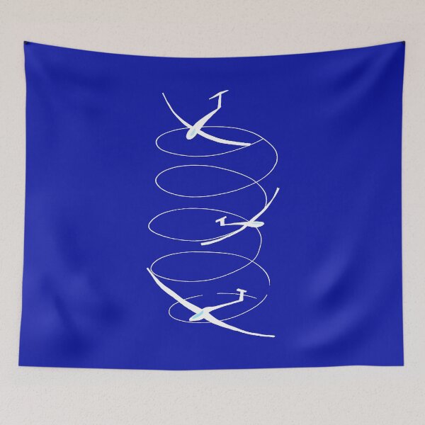 Item preview, Glider plane in thermals fly with no engine sailplane hobby glider lover designed and sold by Artstastic.