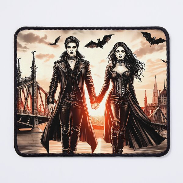 Item preview, Vampire couple in Budapest designed and sold by GothicRubette.