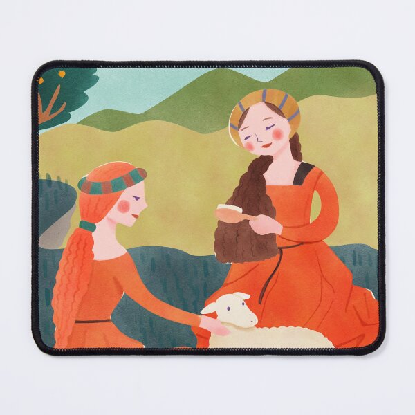 Item preview, Vintage Fantasy inspired Medieval Scene Illustration 4 designed and sold by MariOyama.