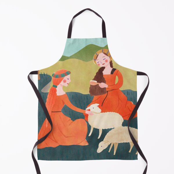 Item preview, Vintage Fantasy inspired Medieval Scene Illustration 4 designed and sold by MariOyama.