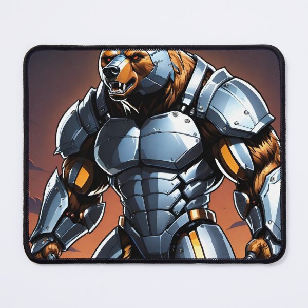 Item preview, Cyborg bear  designed and sold by DreamistStore.